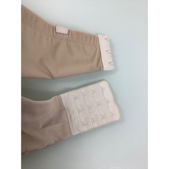 VS Dream Angel Strapless Multi Way Lace Wired Nude bra SZ 38DD or 38E EUC - Picture 8 of 12